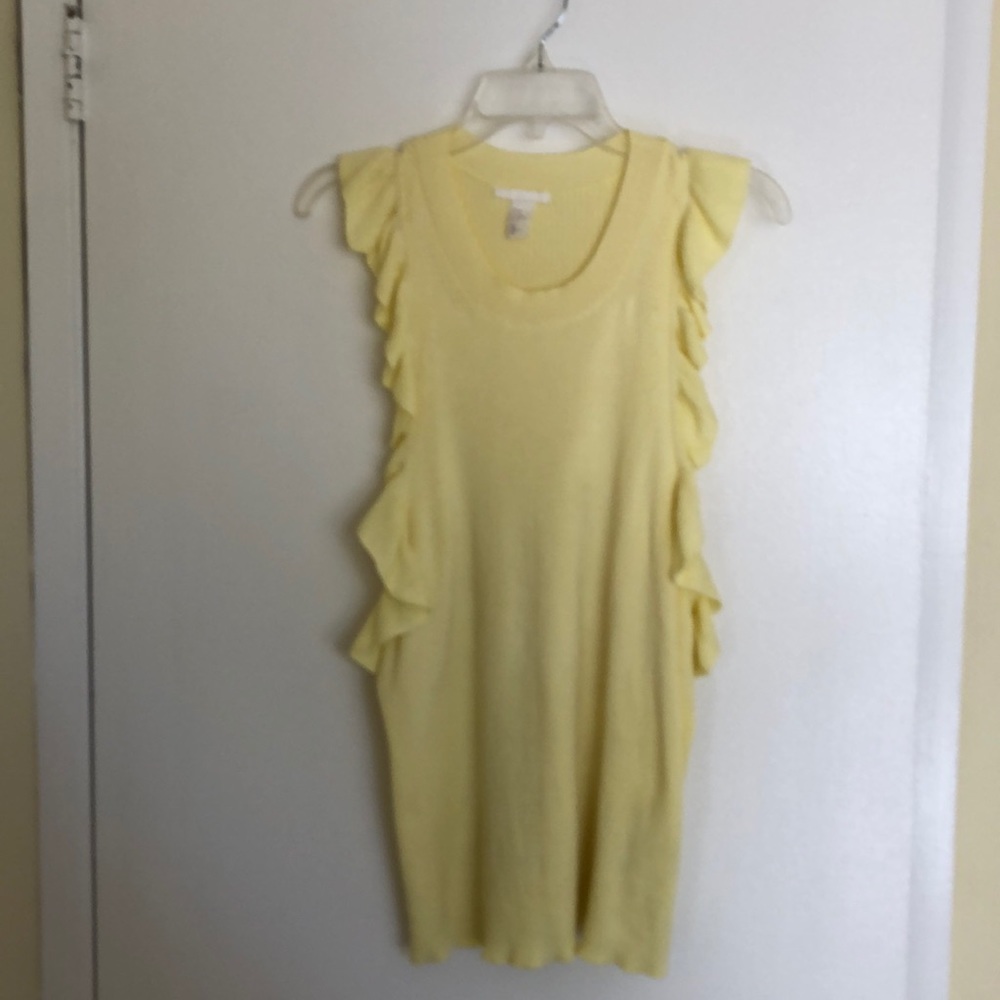 Pale yellow lightweight sweater